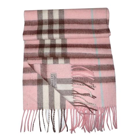 burberry écharpes femme|Burberry cashmere scarf pink.